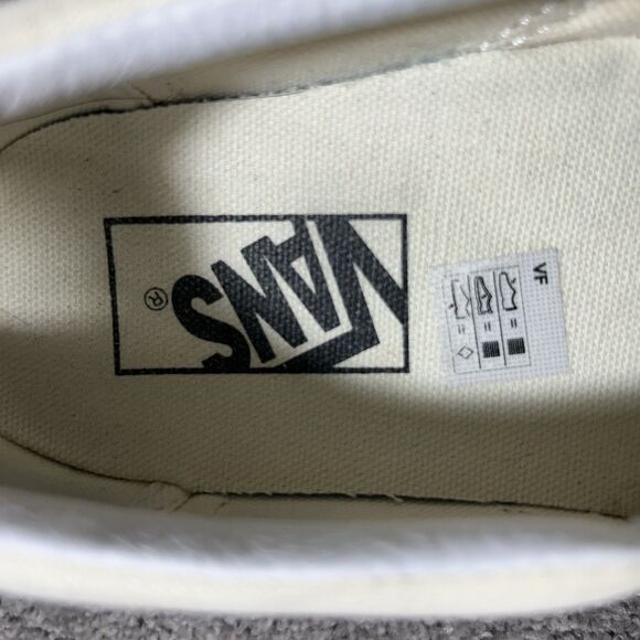 Vans Classic Slip-On Stackform Women’s Sz 8.5 Black White Checker Platform Shoes - Picture 10 of 11